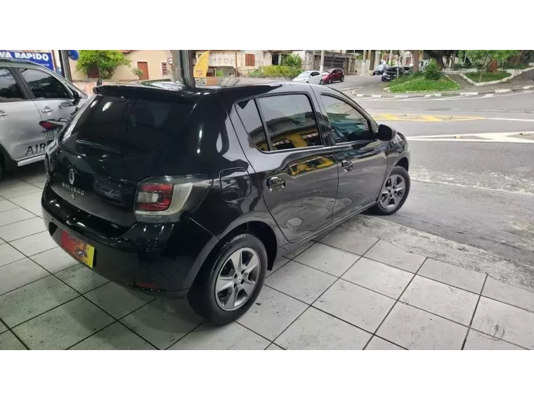 Renault Sandero Preto 9