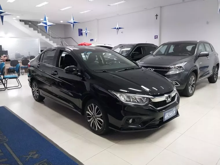 Honda City Preto 7