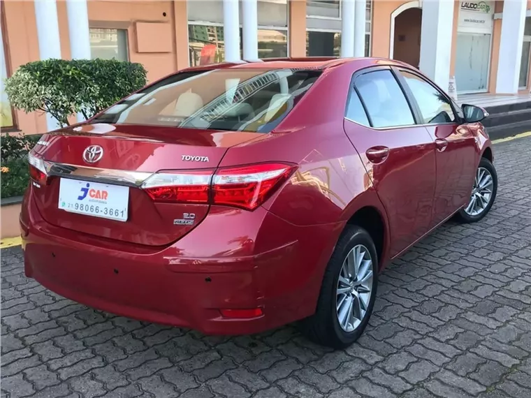 Toyota Corolla Vermelho 8