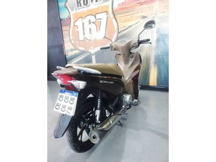 Honda Biz Marrom 8