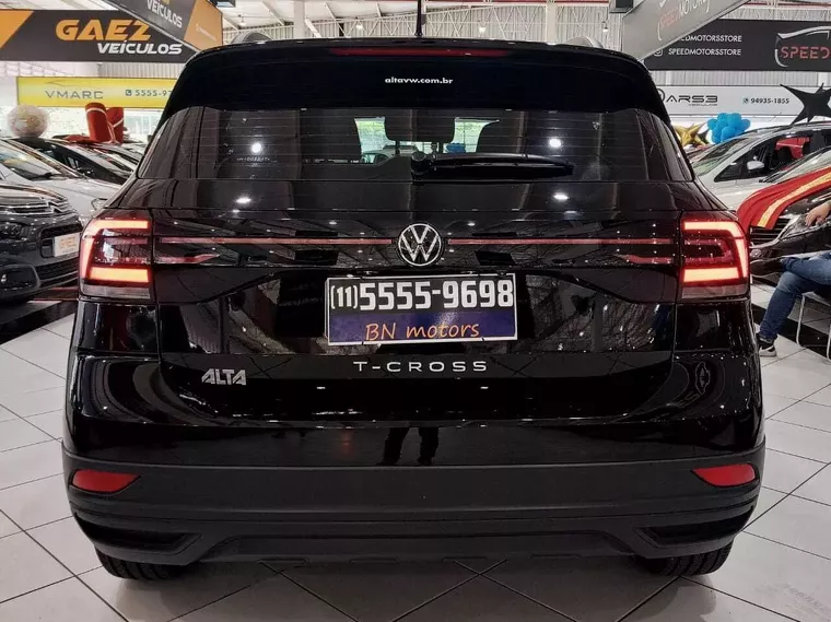 Volkswagen T-cross Preto 9