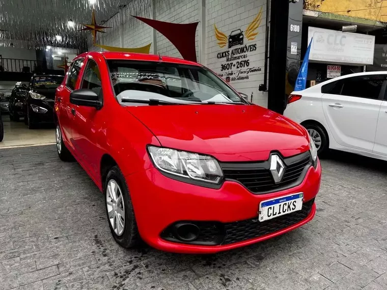 Renault Sandero Vermelho 8