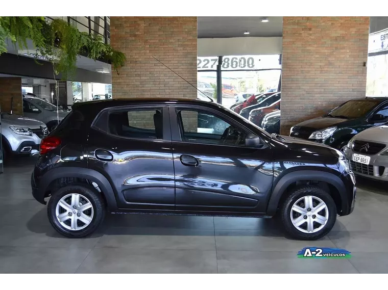 Renault Kwid Preto 4