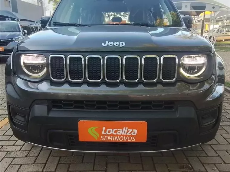 Jeep Renegade Cinza 10