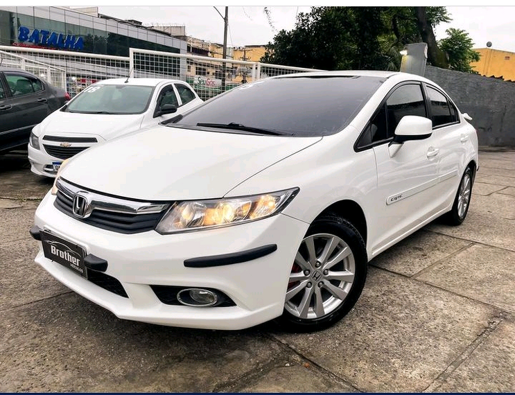 Honda Civic Branco 5