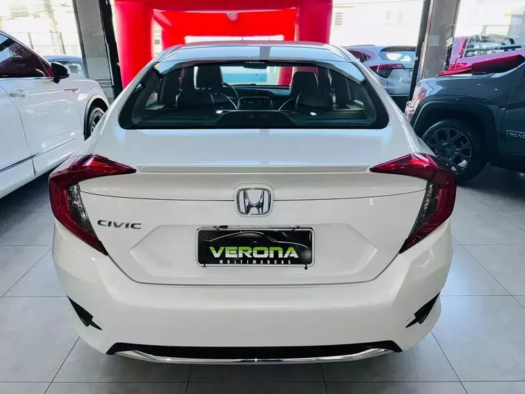 Honda Civic Branco 4