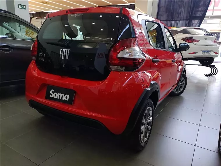 Fiat Mobi Vermelho 2