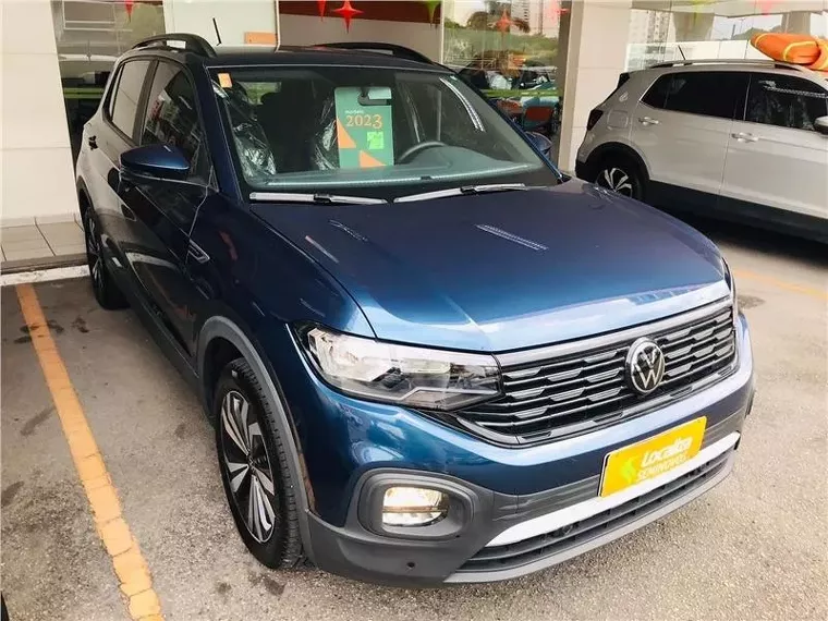 Volkswagen T-cross Azul 7