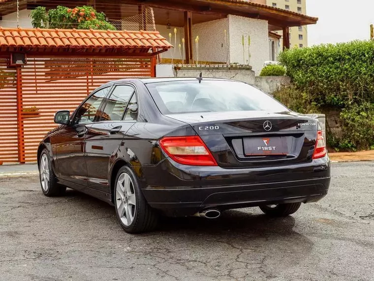 Mercedes-benz C 200 Preto 13