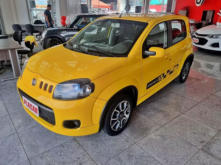 Fiat Uno Amarelo 3