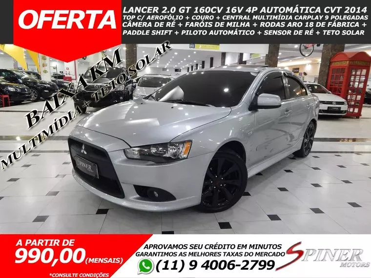 Mitsubishi Lancer Prata 17