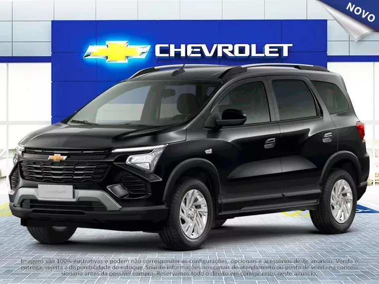 Chevrolet Spin Preto 1