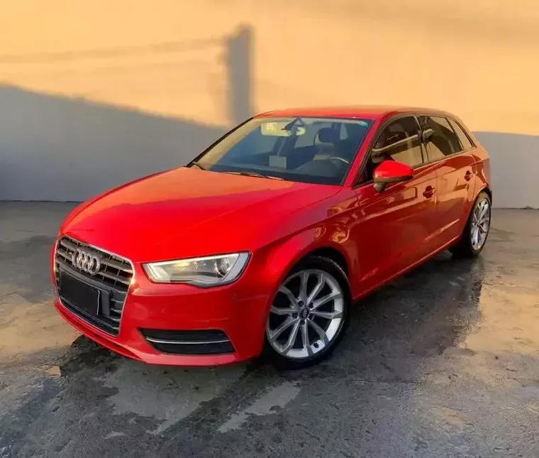 Audi A3 Vermelho 3