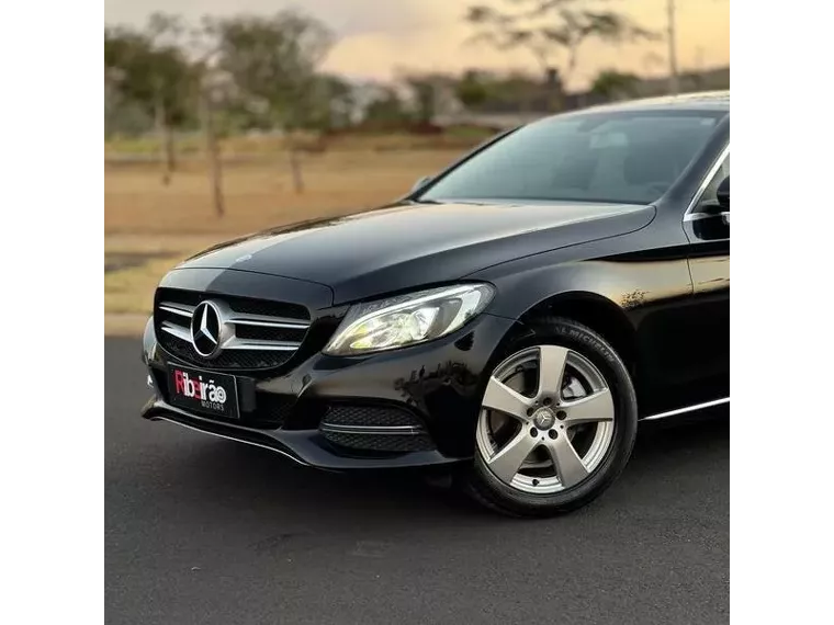 Mercedes-benz C 200 Preto 4