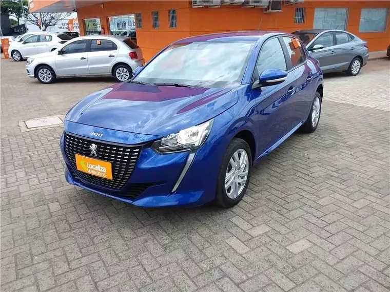 Peugeot 208 Azul 1