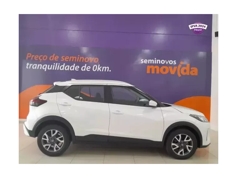 Nissan Kicks Branco 6