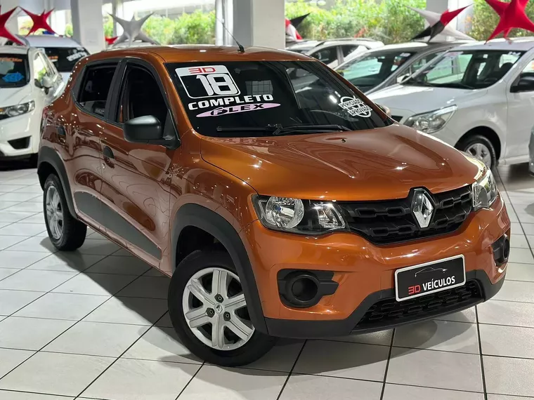 Renault Kwid Laranja 8