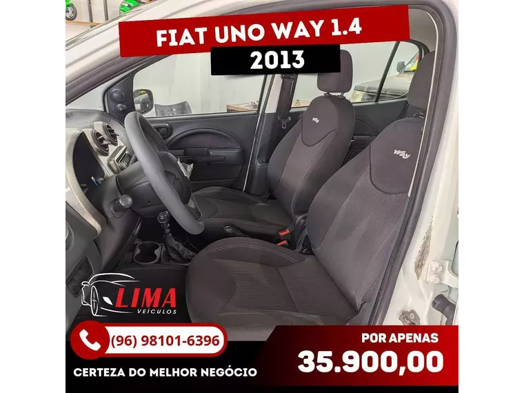 Fiat Uno Branco 2