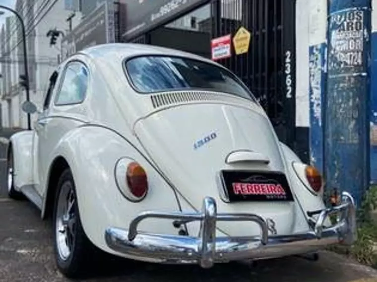 Volkswagen Fusca Branco 15