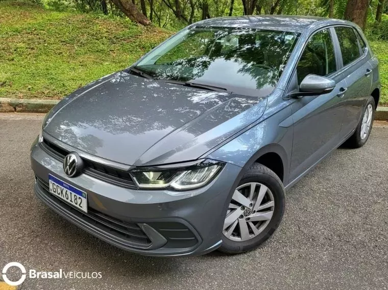 Volkswagen Polo Hatch Cinza 14