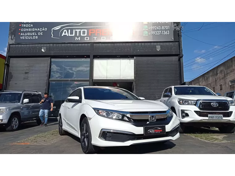 Honda Civic Branco 4