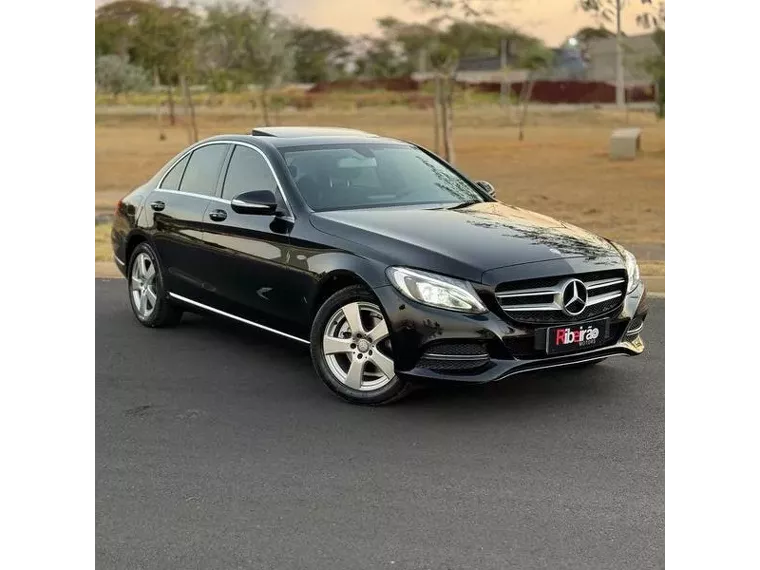 Mercedes-benz C 200 Preto 8