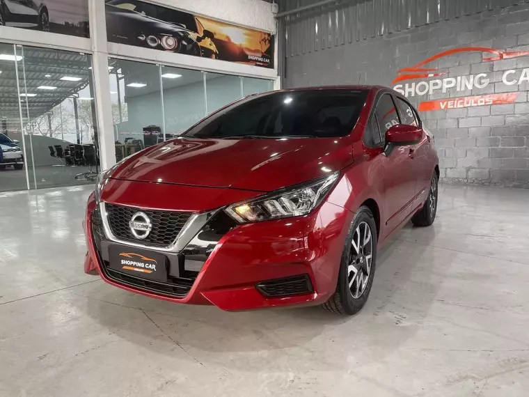 Nissan Versa Vermelho 2