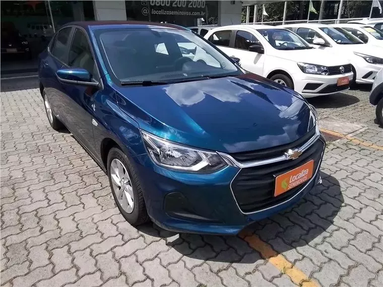 Chevrolet Onix Azul 3