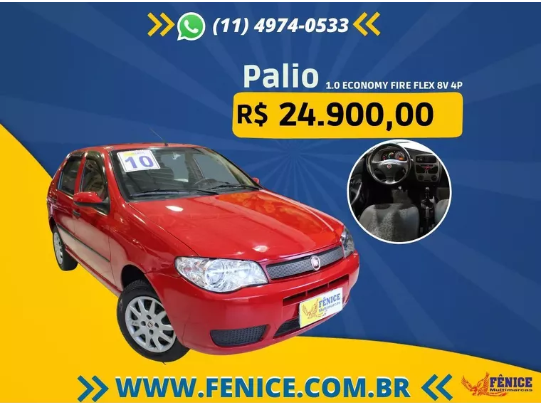 Fiat Palio Vermelho 1