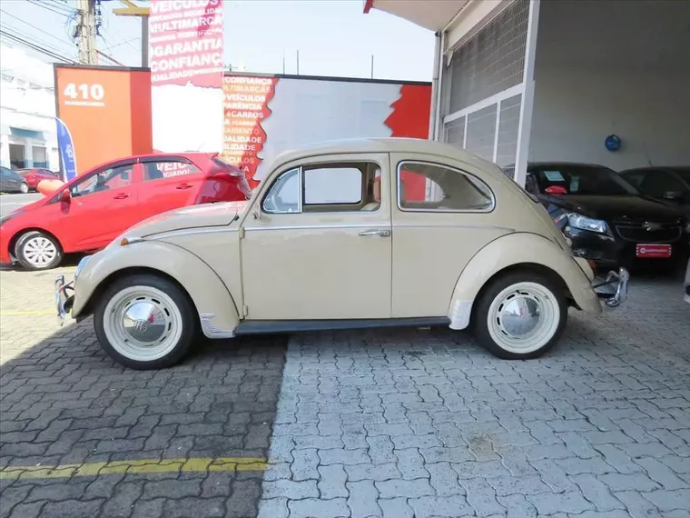 Volkswagen Fusca Bege 10