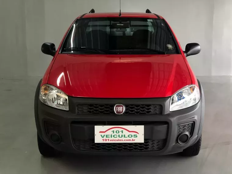 Fiat Strada Vermelho 20