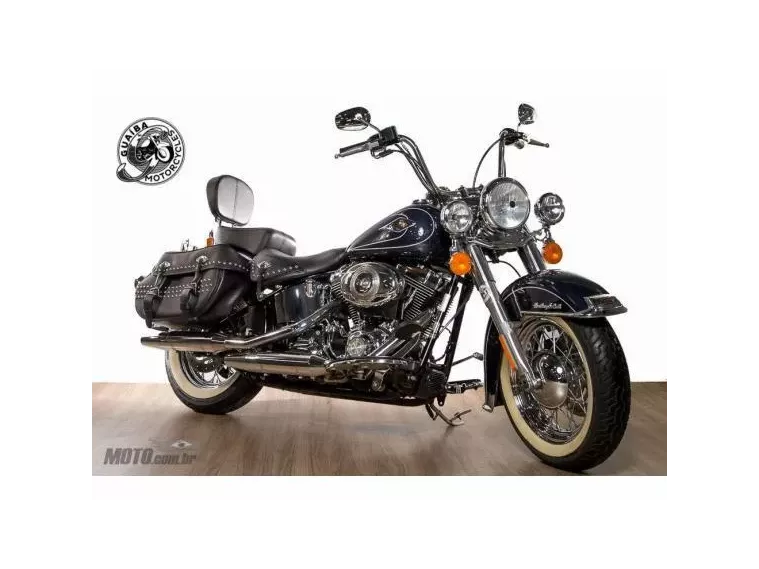 Harley-Davidson Heritage Azul 4