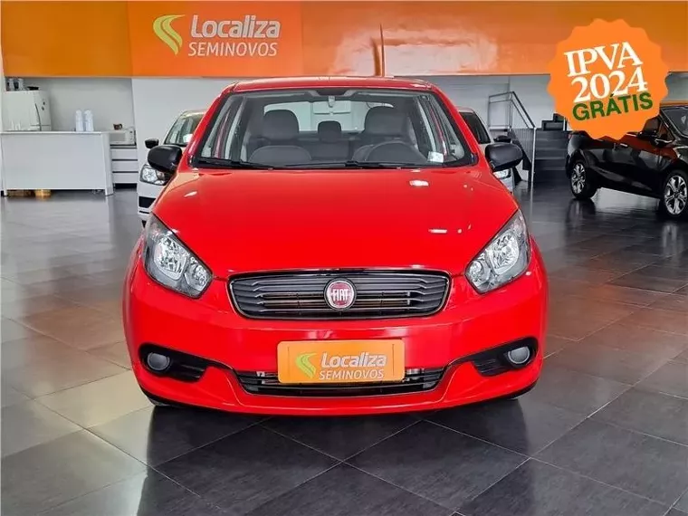 Fiat Grand Siena Vermelho 1