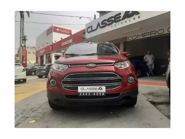 Ford Ecosport Vermelho 8