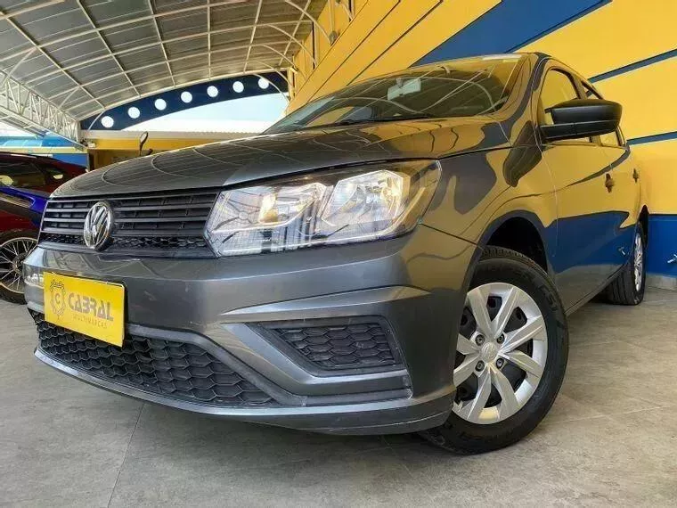 Volkswagen Voyage Cinza 4