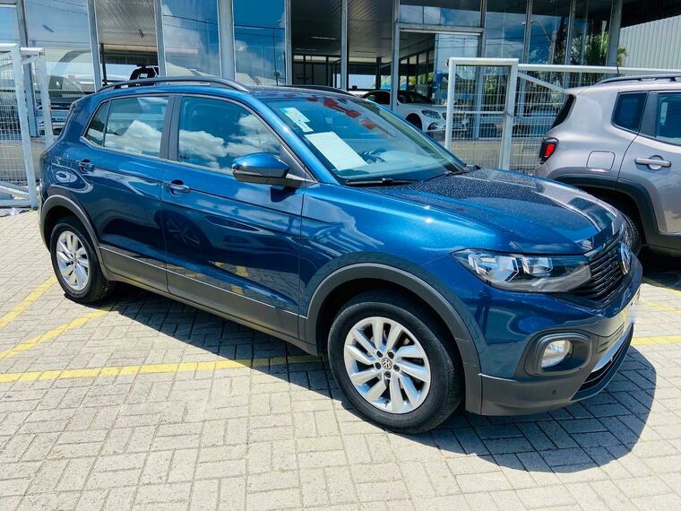 Volkswagen T-cross Azul 4