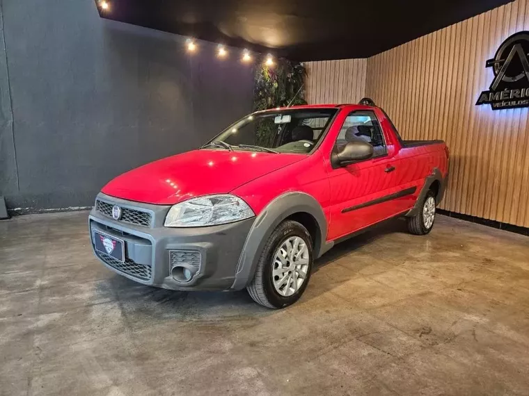 Fiat Strada Vermelho 1