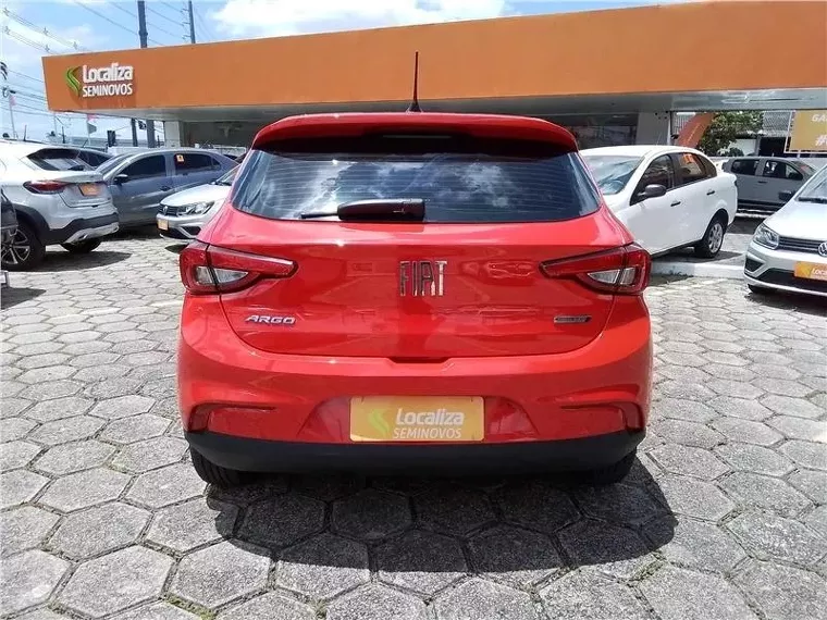 Fiat Argo Vermelho 2