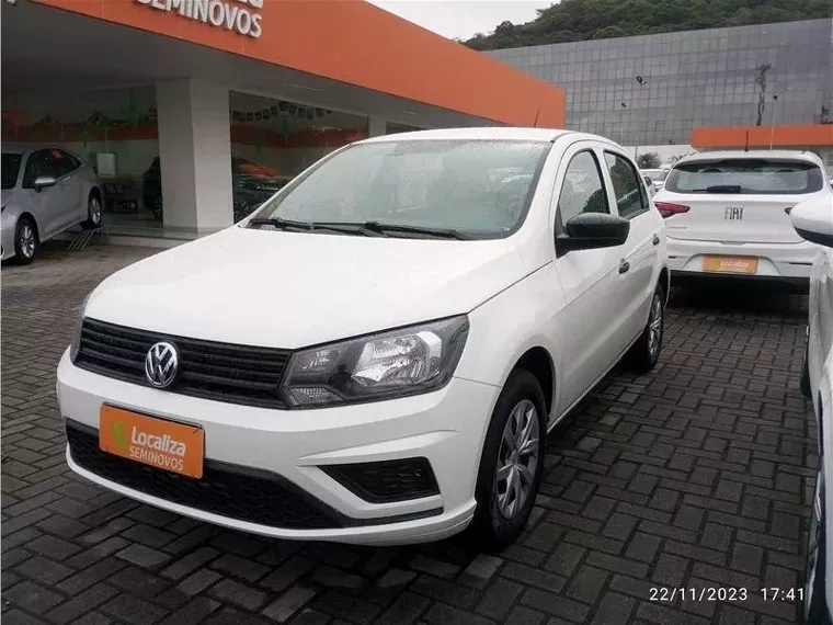 Volkswagen Gol Branco 9