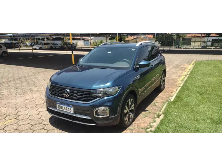 Volkswagen T-cross Azul 2