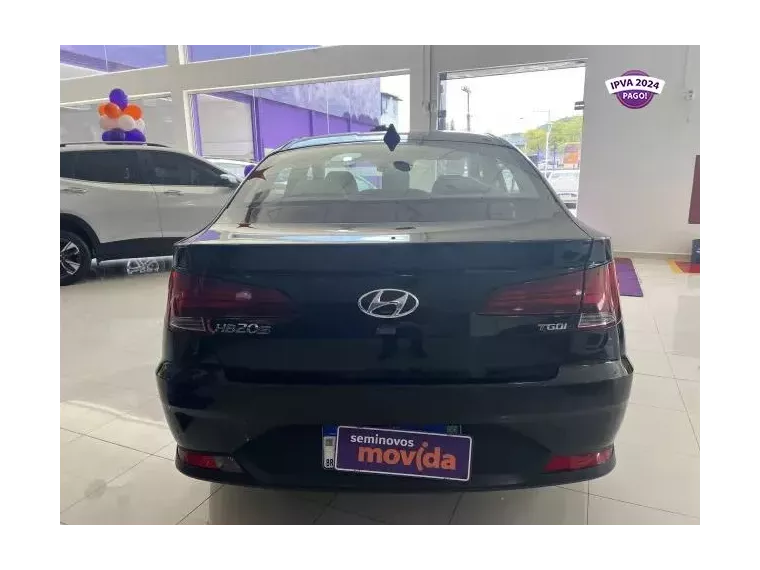 Hyundai HB20S Preto 2