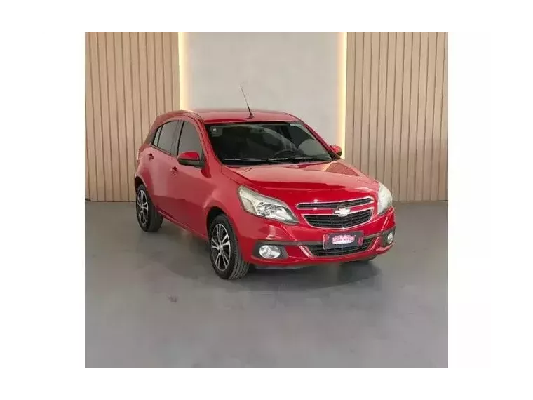 Chevrolet Agile Vermelho 2