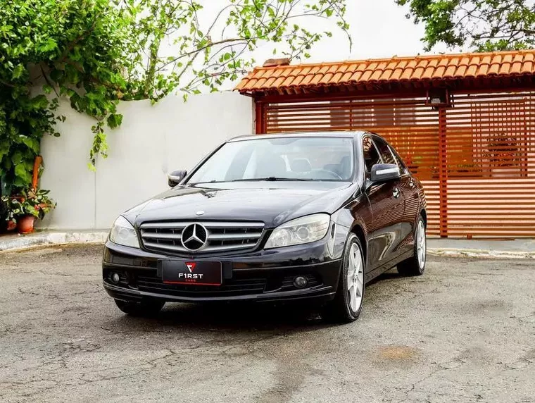 Mercedes-benz C 200 Preto 6