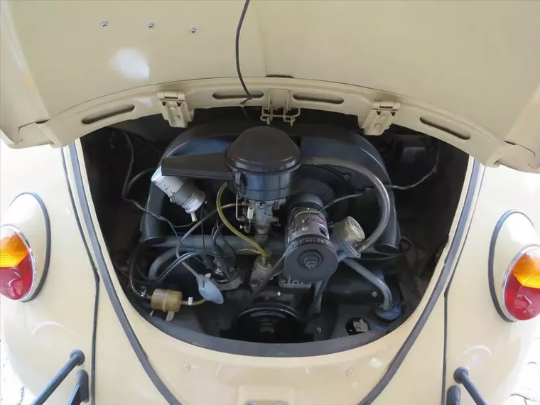 Volkswagen Fusca Bege 15