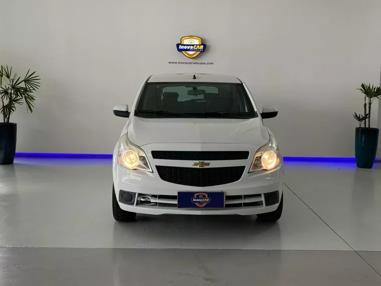 Chevrolet Agile Branco 1