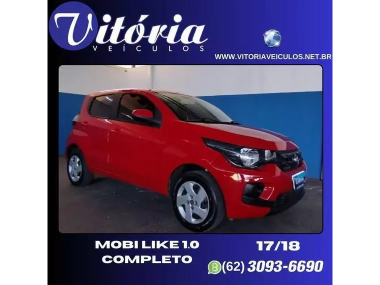 Fiat Mobi Vermelho 2