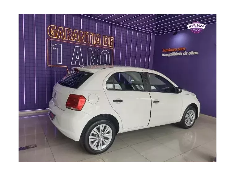 Volkswagen Gol Branco 2