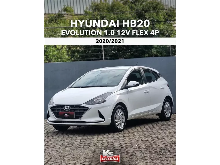 Hyundai HB20 Branco 1