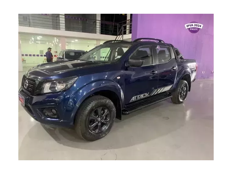 Nissan Frontier Azul 7