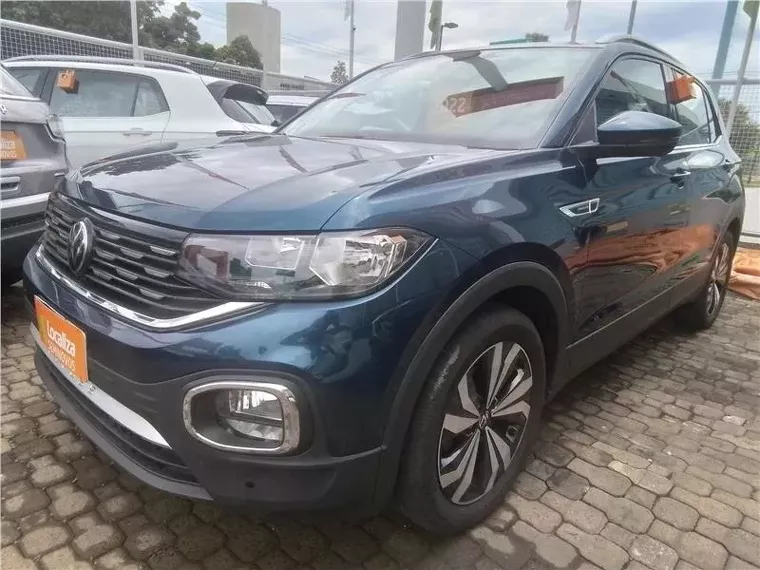 Volkswagen T-cross Azul 3